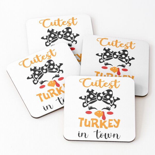 Item preview, Funny thanksgiving day Boys Kids Girl Cutest Turkey In Town designed and sold by ACHRAF877.