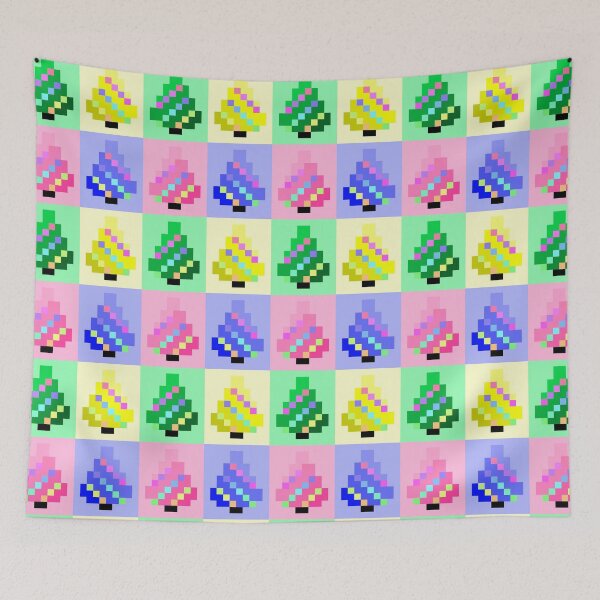 Item preview, Little Decorated Pixel Firs designed and sold by rin3d .