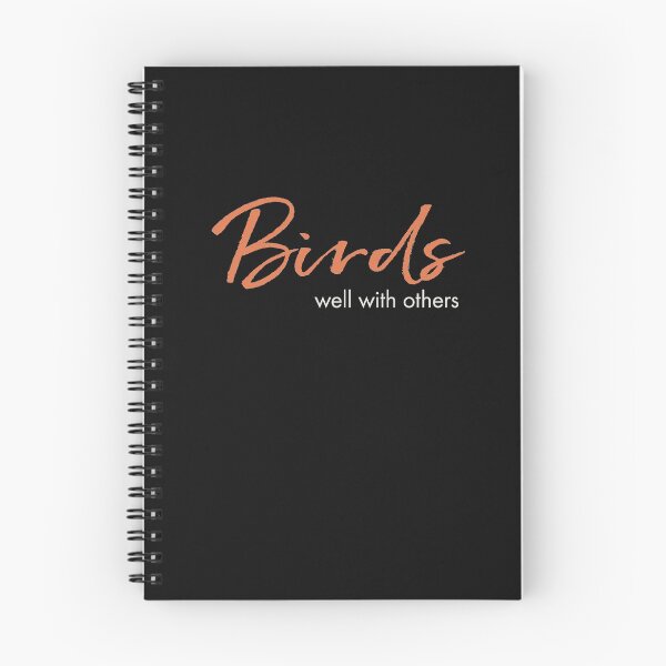 Item preview, Funny Birding Design Birds Well with Others designed and sold by whyitsme.