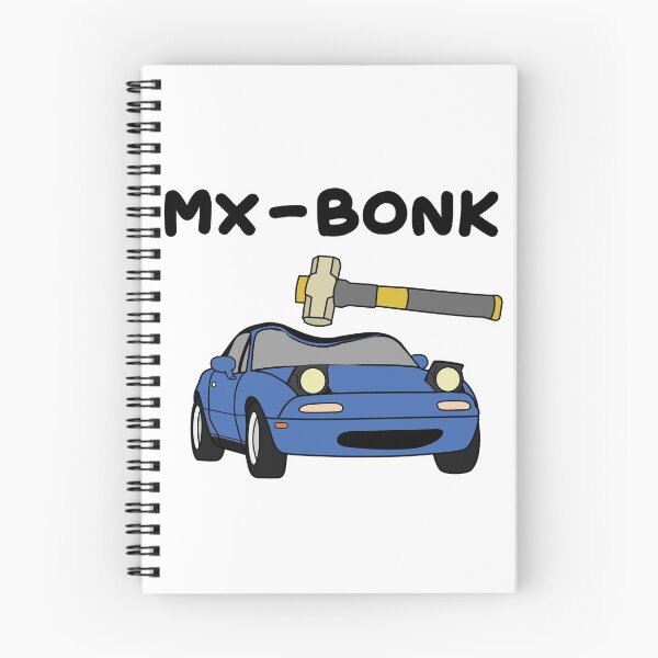 Item preview, MX-5 says BONK mariner blue designed and sold by Francesvief.