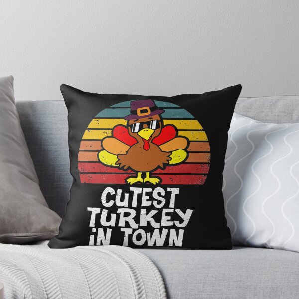 Item preview, Funny thanksgiving day Boys Kids Girl Cutest Turkey In Town designed and sold by ACHRAF877.