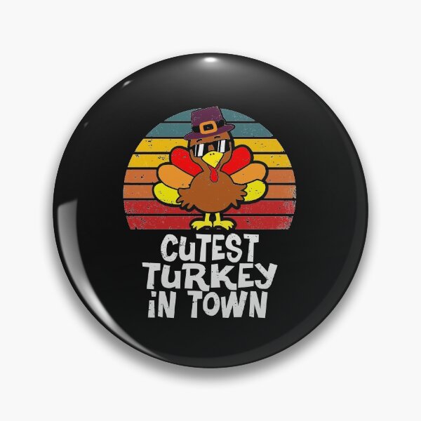 Item preview, Funny thanksgiving day Boys Kids Girl Cutest Turkey In Town designed and sold by ACHRAF877.