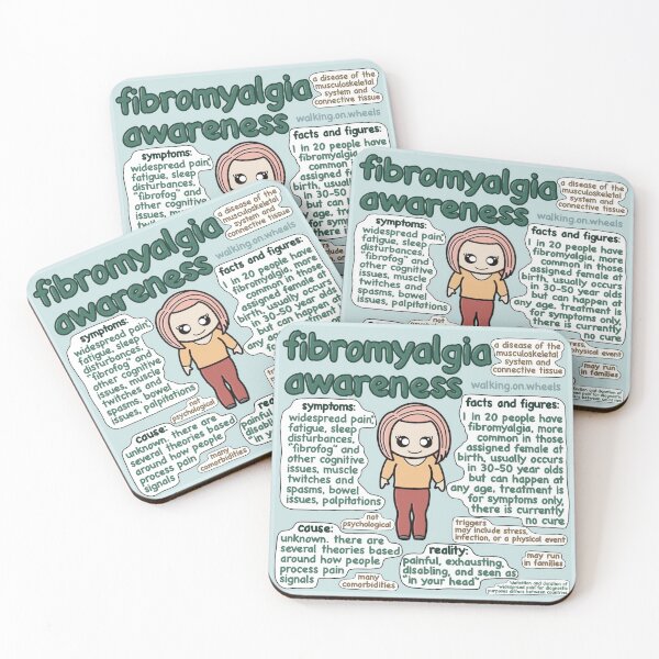 Item preview, Fibromyalgia Awareness designed and sold by walkingonwheels.