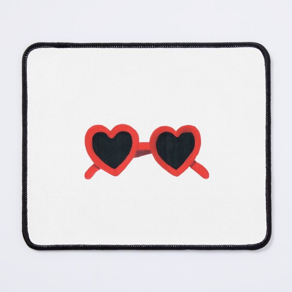 Item preview, Red heart shaped sunglasses designed and sold by Stardust Designs.