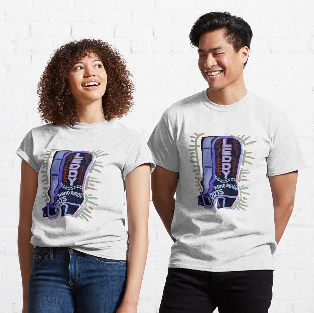 Leddy's Boot Signage Classic T-Shirt