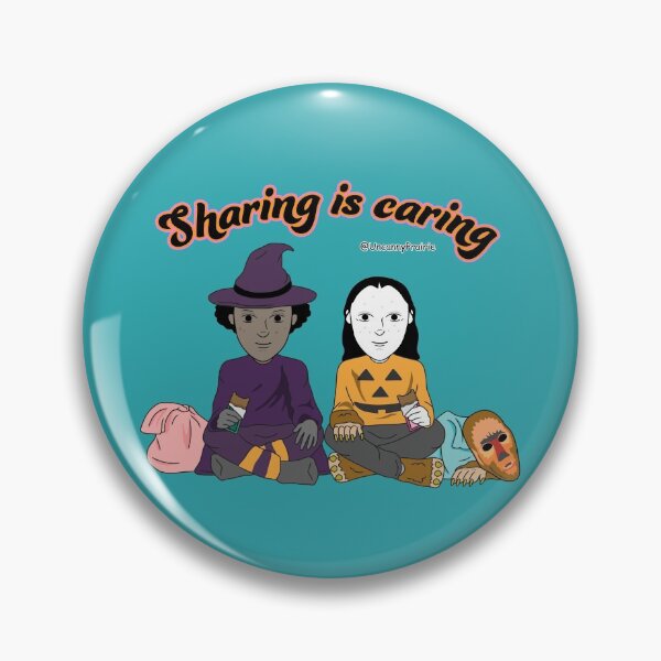 Item preview, Sharing Is Caring designed and sold by UncannyPrairie.