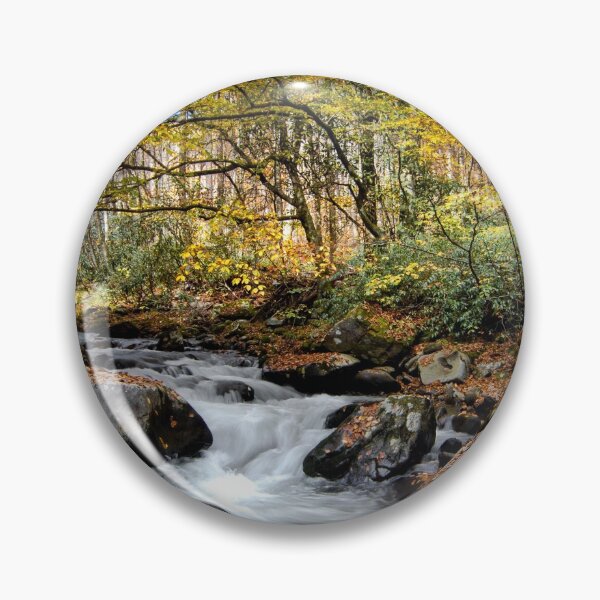 Item preview, Great Smoky Mountains River in Autumn designed and sold by nbrandsberg.
