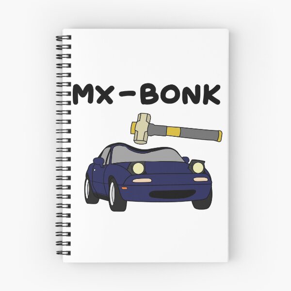 Item preview, MX-5 says BONK twilight blue designed and sold by Francesvief.