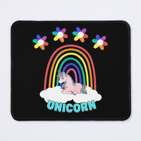 Item preview, Cute pink unicorn on the coulds, designed and sold by Phoenix-27.