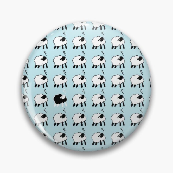 Item preview, Sleepy Sheepy designed and sold by ScriblyMewzaque.