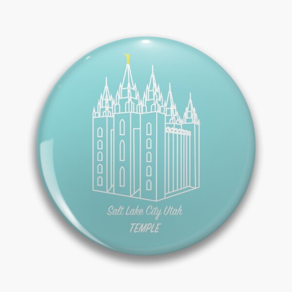 Item preview, Salt Lake City Temple with words designed and sold by Redneck Designs.