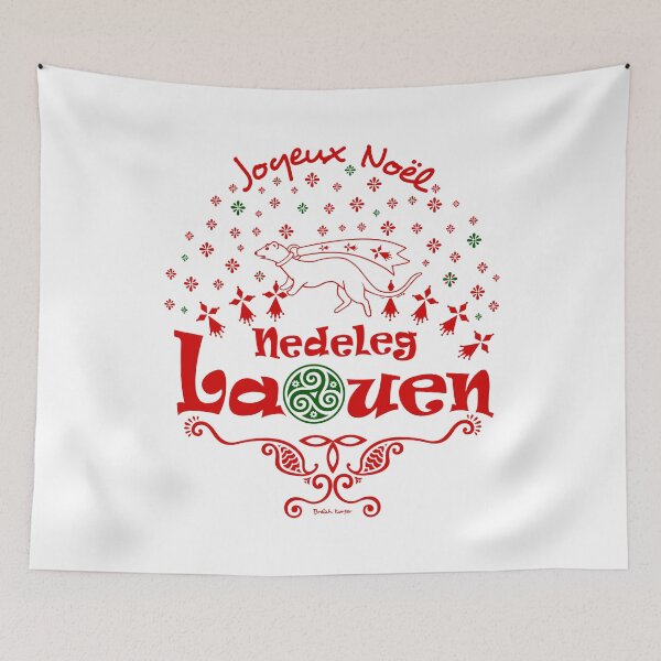 Item preview, Merry Christmas Breton designed and sold by Breizh-Korser.