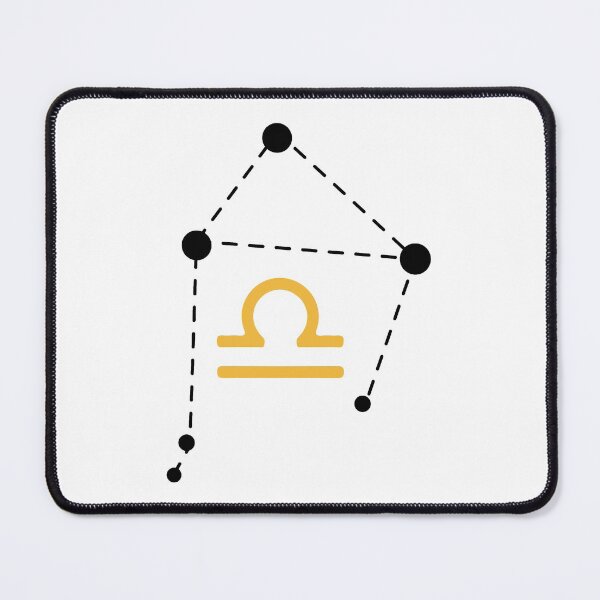 Item preview, Libra Zodiac Sign with Constellation (Black) designed and sold by Arianna Khalil.
