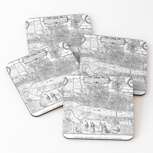 Item preview, Map of Tudor London I designed and sold by Pixelchicken.