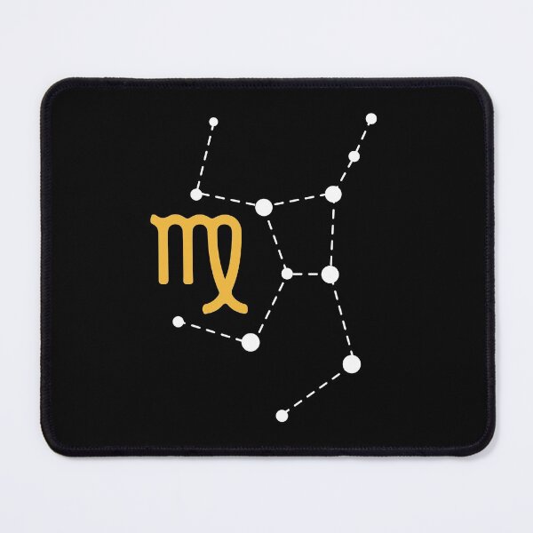 Item preview, Virgo Zodiac Sign with Constellation (White) designed and sold by Arianna Khalil.