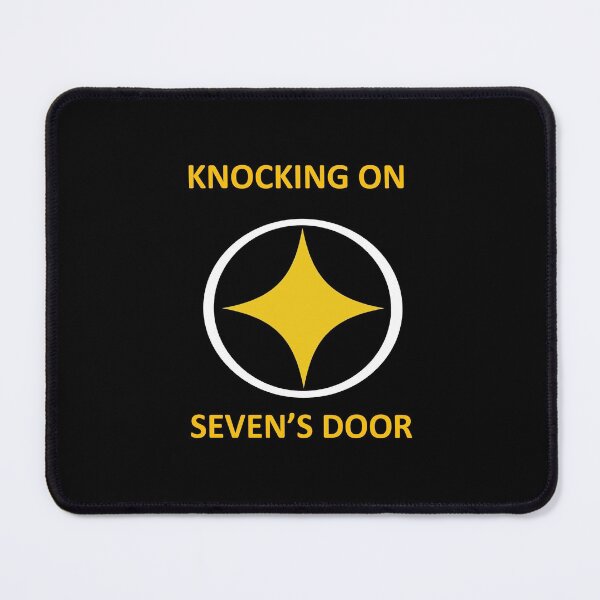Item preview, Knocking on sevens door  designed and sold by Broken Antler Designs .