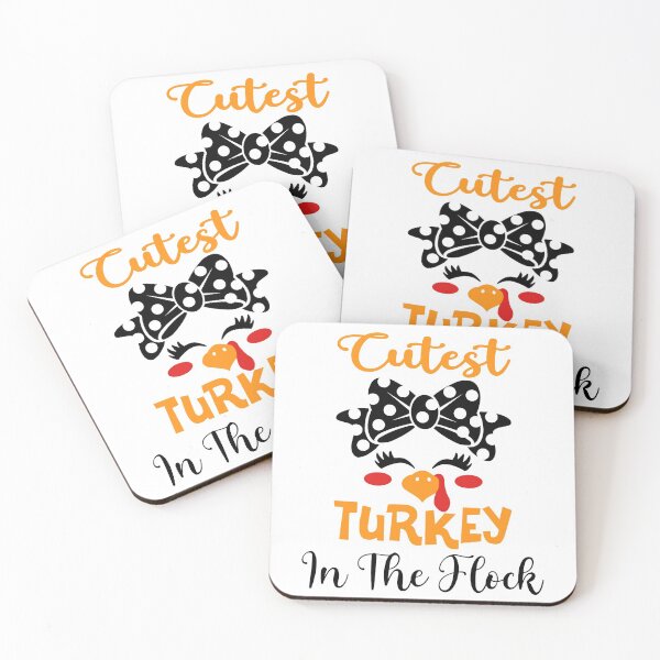 Item preview, Cutest Turkey In The Flock Toddler Girl Thanksgiving designed and sold by ACHRAF877.