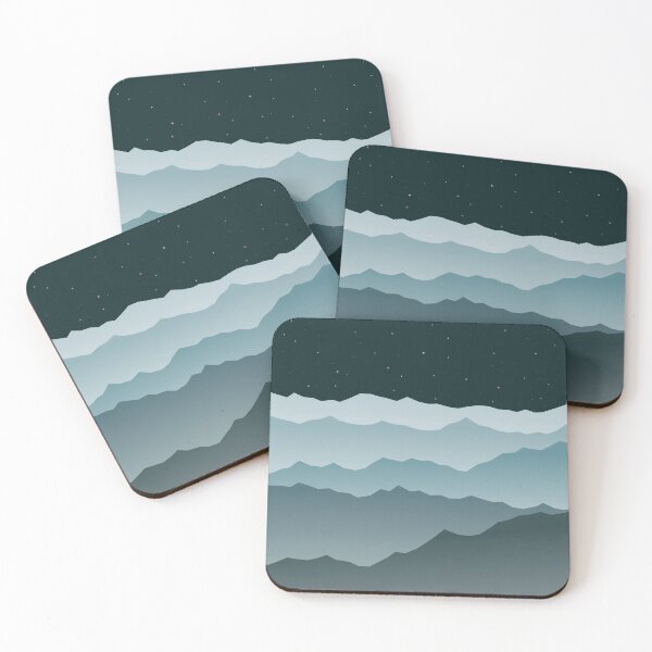 Item preview, Mountains at night designed and sold by Javier Narváez Solarte.