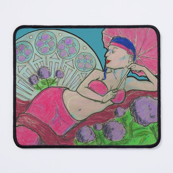 Item preview, Art Nouveau Casssandra with Parasol designed and sold by Starbelly208.