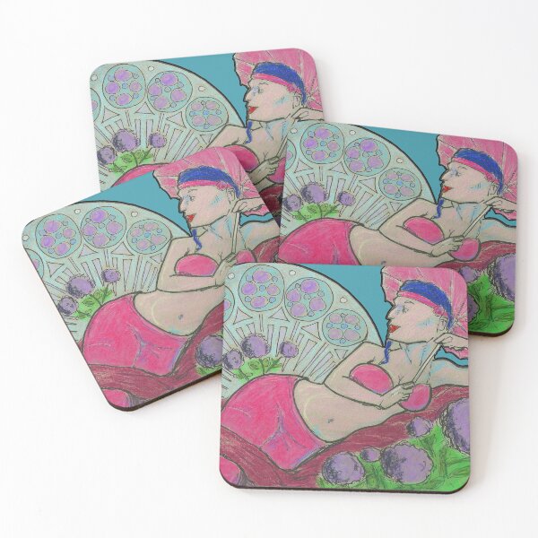 Item preview, Art Nouveau Casssandra with Parasol designed and sold by Starbelly208.