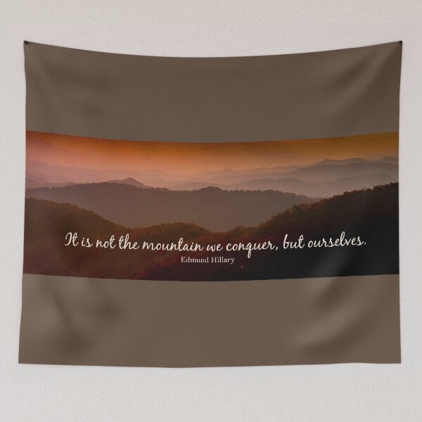 Item preview, Blue Ridge Mountains Edmund Hillary designed and sold by nbrandsberg.