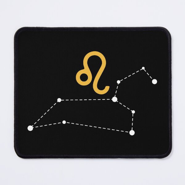 Item preview, Leo Zodiac Sign with Constellation (White) designed and sold by Arianna Khalil.