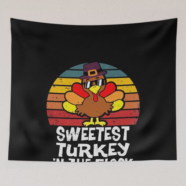 Item preview, Sweetest Turkey In The Flock Toddler Girl Thanksgiving designed and sold by ACHRAF877.