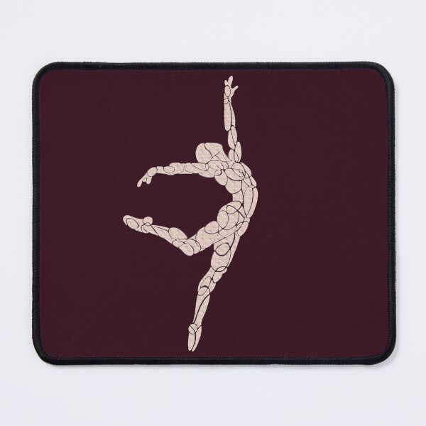 Item preview, Marbled Dancer No.15 * Jump, Marble Look, Ballet Art designed and sold by danceink.