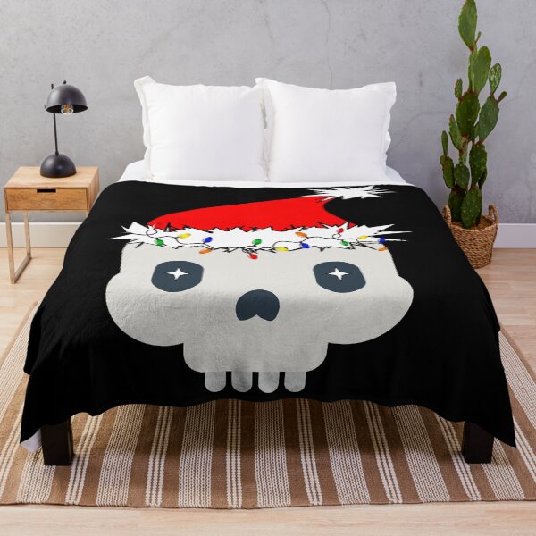 Item preview, Crazy Christmas Skull designed and sold by TeesFashion.