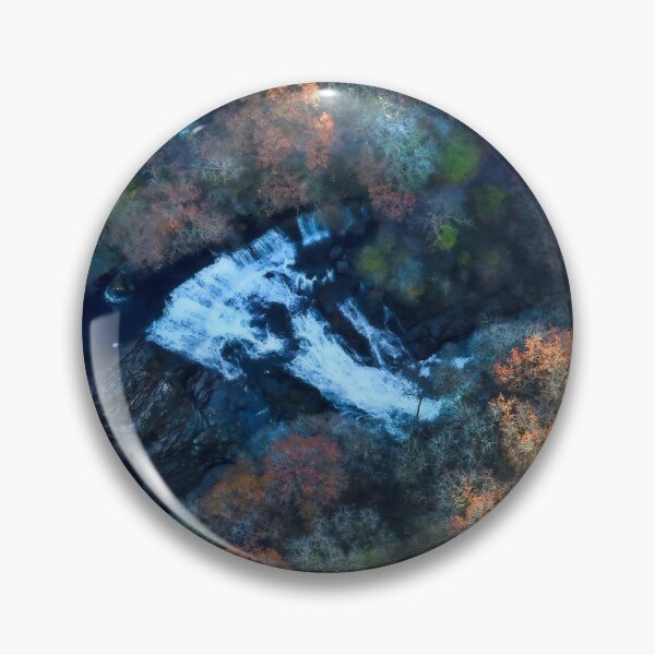 Item preview, Sgwd Isaf Clun Gwyn waterfall by drone designed and sold by Leighton Collins.
