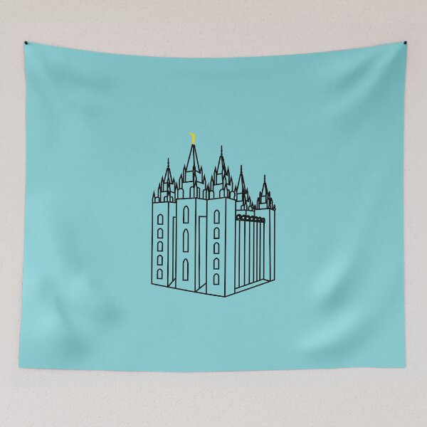 Item preview, Salt Lake City Temple Black designed and sold by Redneck Designs.