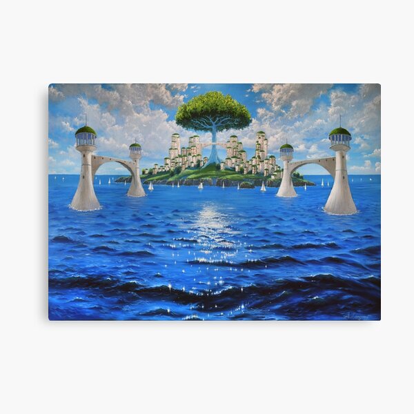 The Island Canvas Print