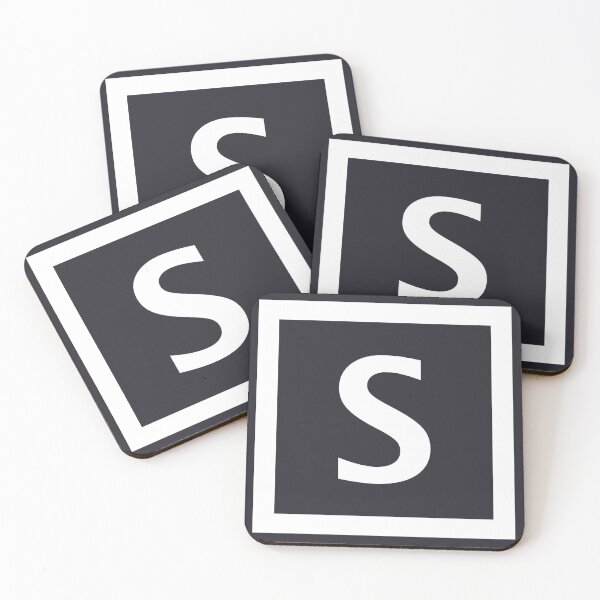 Item preview, Letter Tile S designed and sold by CyberCult Store.