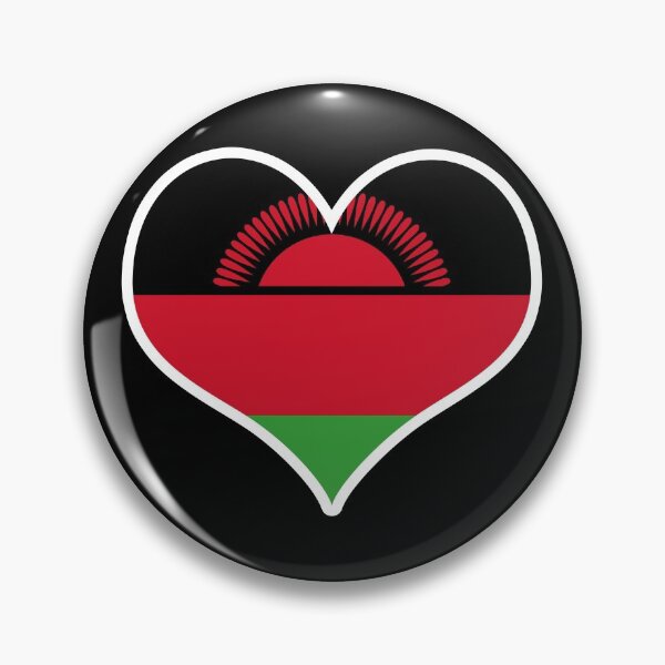Item preview, Malawi Flag Heart designed and sold by PKHalford.