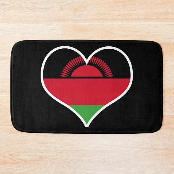 Item preview, Malawi Flag Heart designed and sold by PKHalford.