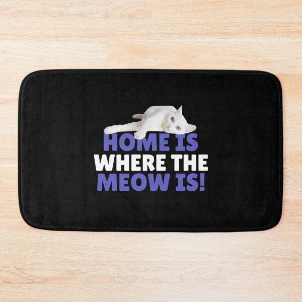 Item preview, Home Is Where Meow Is!  designed and sold by HelloLoriDesign.