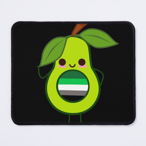 Item preview, Subtle Aromantic Avocado. aromantic avocado. aro avocado designed and sold by tiredandbored.