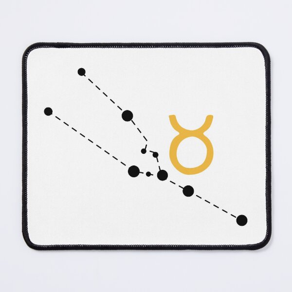 Item preview, Taurus Zodiac Sign with Constellation (Black) designed and sold by Arianna Khalil.