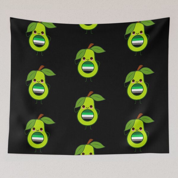 Item preview, Subtle Aromantic Avocado. aromantic avocado. aro avocado designed and sold by tiredandbored.