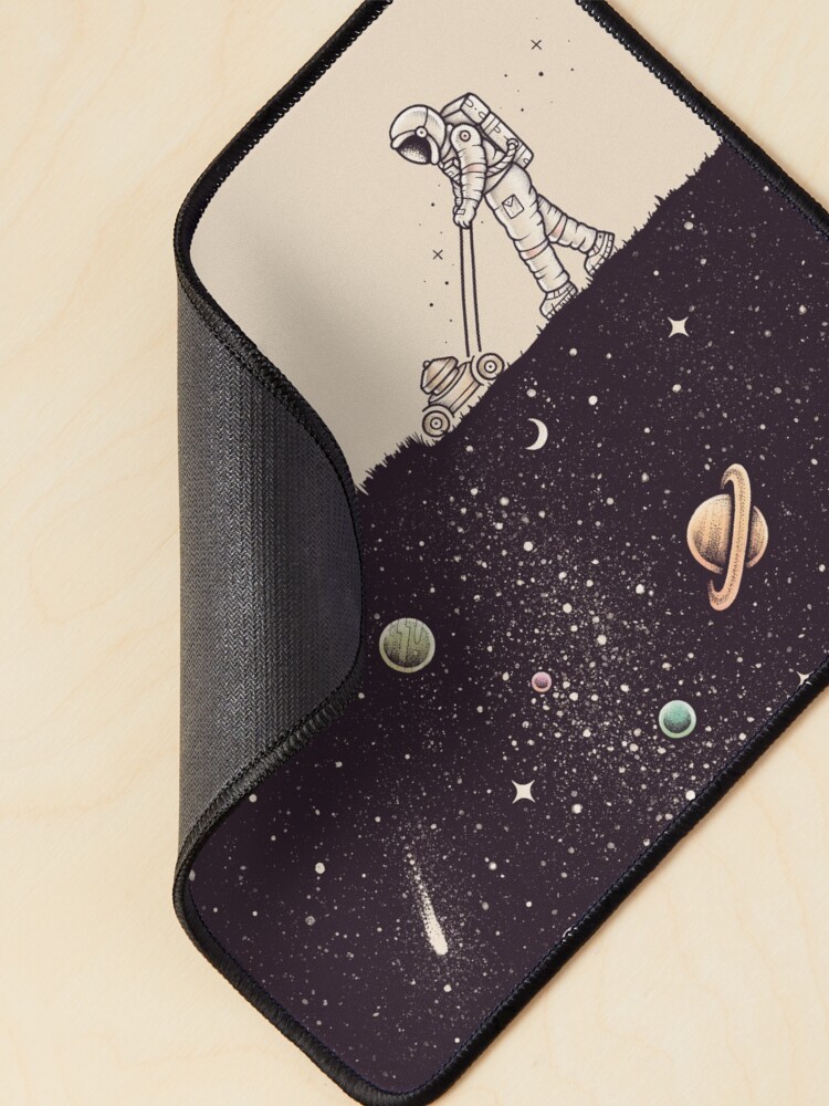 Alternate view of Space cut Mouse Pad