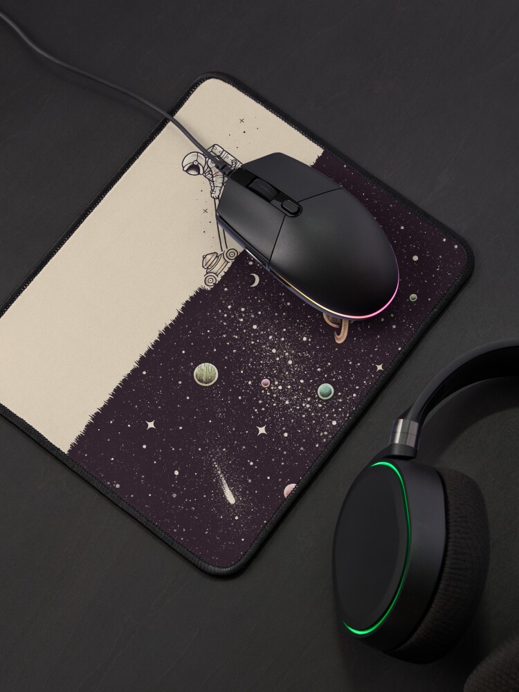 Alternate view of Space cut Mouse Pad