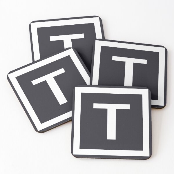 Item preview, Letter Tile T designed and sold by CyberCult Store.