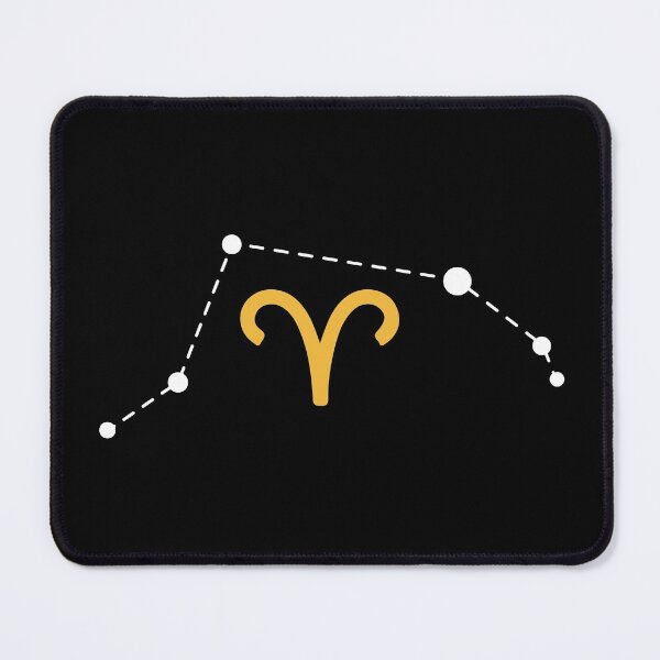Item preview, Aries Zodiac Sign with Constellation (White) designed and sold by Arianna Khalil.
