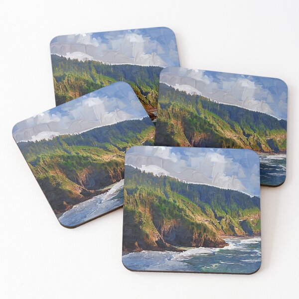 Item preview, Oregon Coastal Bluff designed and sold by KirtTisdale.
