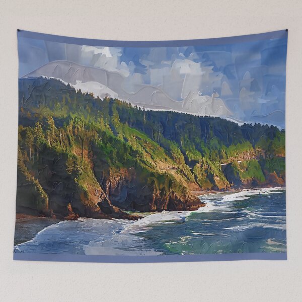 Item preview, Oregon Coastal Bluff designed and sold by KirtTisdale.