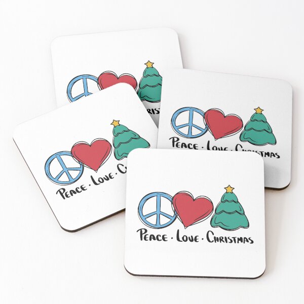 Item preview, Peace, Love & Christmas designed and sold by RetroFrost.