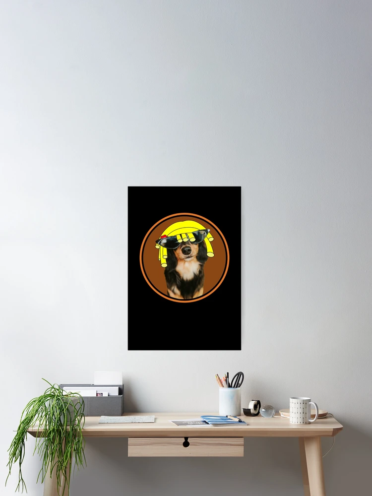 Thumbnail 2 of 3, Poster, Dogs In Wigs designed and sold by RomeoSketches.