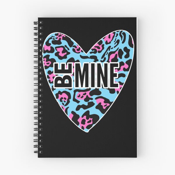 Item preview, Be Mine Valentines Day Turquoise Pink Leopard Animal Heart Print designed and sold by Vibbin4Life33.