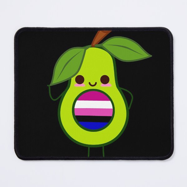 Item preview, Subtle Genderfluid Avocado. genderfluid avocado. genderfluid avocados designed and sold by tiredandbored.