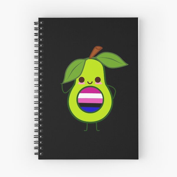 Item preview, Subtle Genderfluid Avocado. genderfluid avocado. genderfluid avocados designed and sold by tiredandbored.